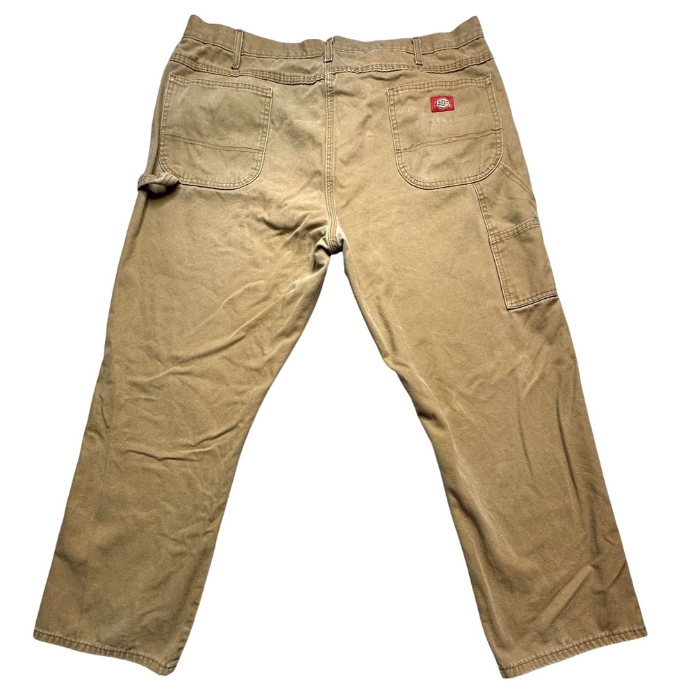 Dickies Pants Mens 42x30‎ Brown Duck Canvas Carpenter Workwear 1939RBD Utility